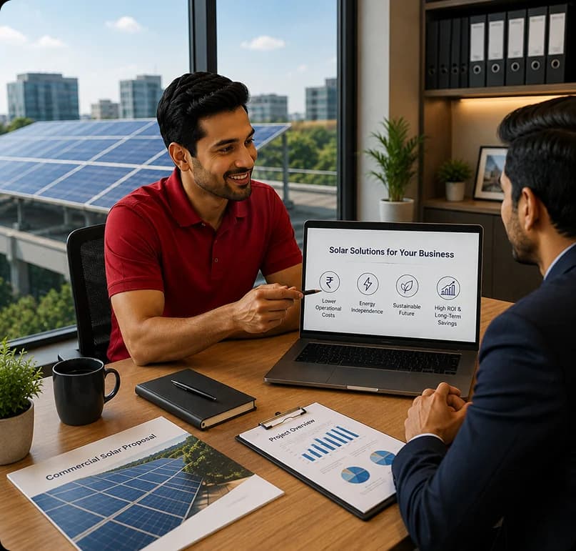 Solar installation process