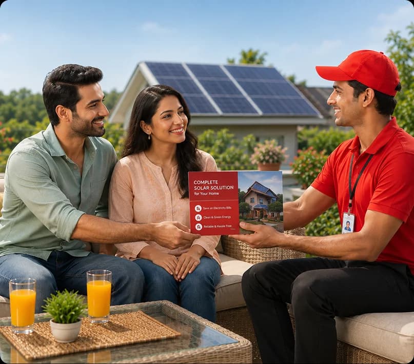 Solar installation process