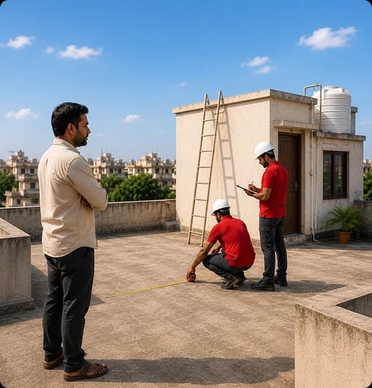 Solar installation process