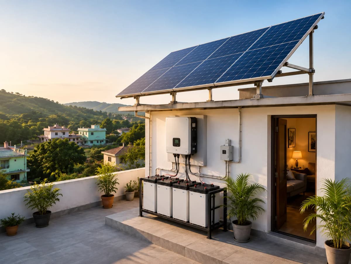Solar installation process