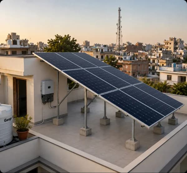 Solar installation process