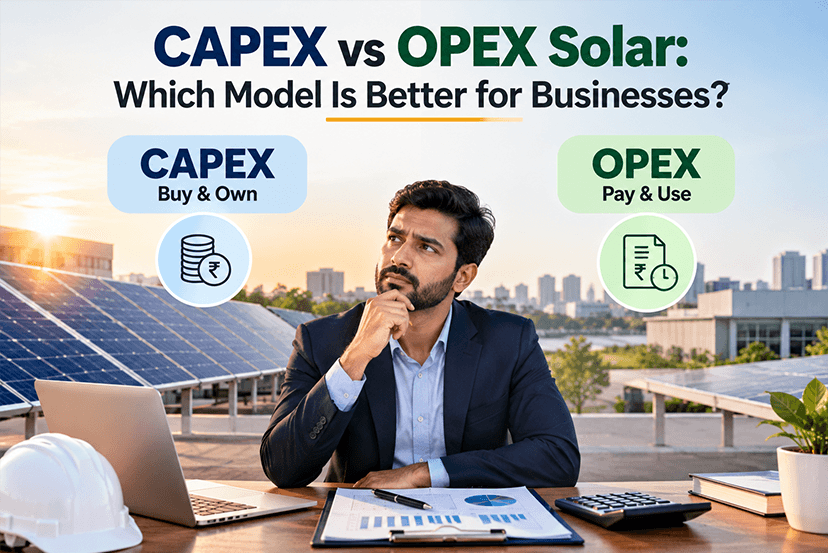 CAPEX vs OPEX Solar: Which Solar Model Is Better for Businesses?